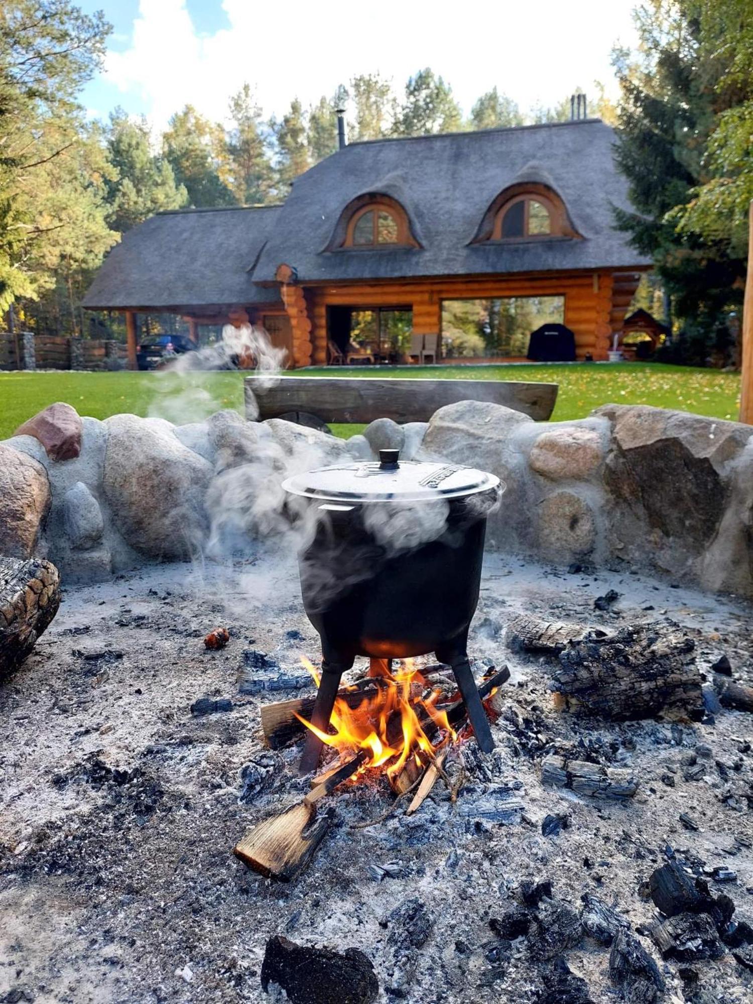 Saski Zakatek, Wakacje W Bajkowym Domku!!! Mazury, Sauna, Jezioro, Pomost, Sasek Maly Eksteriør bilde